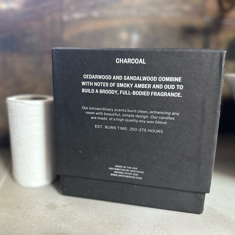 Apotheke 72oz Charcoal Candle 4 wick - Picture 4 of 6
